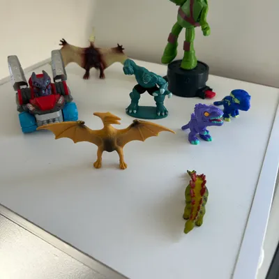 Lot de figurines thème action